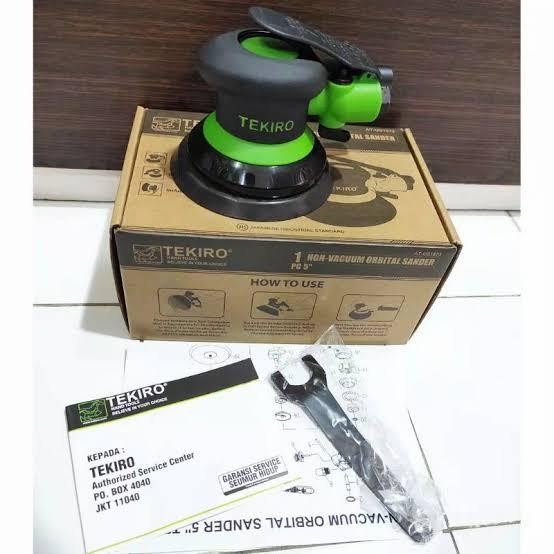 TEKIRO Air Sander 6" - Vacum Orbital Sander - Alat Amplas Tenaga Angin