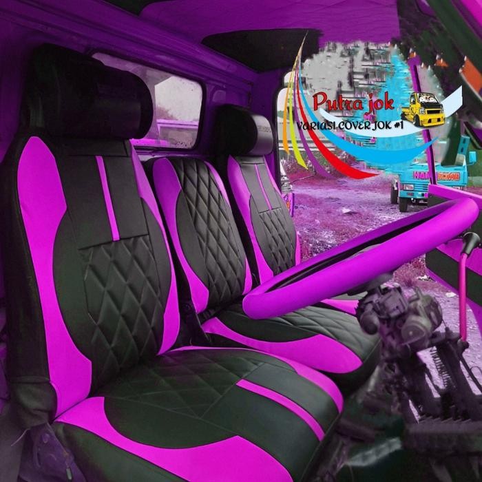 Sarung Cover Jok Canter,Traga,Ragasa,Dyna Ht,Hino,Elf Macan Asli 100%