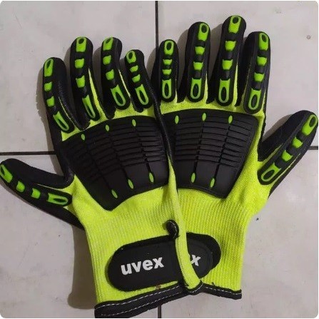 (Expert) UVEX IMPACT 1/ Sarung Tangan Uvex Impact 1 Safety Mechanical Gloves