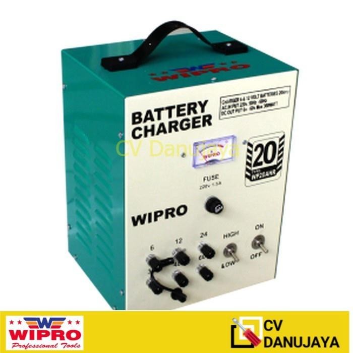 BATERAI CHARGER CES CAS WIPRO 20A/CHARGER CES CAS AKI WIPRO WP 20AHR/BATERAI CHARGER CES CAS