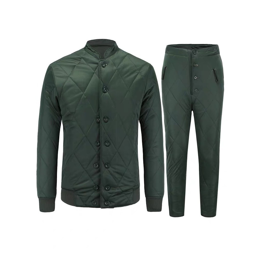 winter M65 M43 Military Arm thermal cotton padded jacket pants set liner men's jacket suit work
