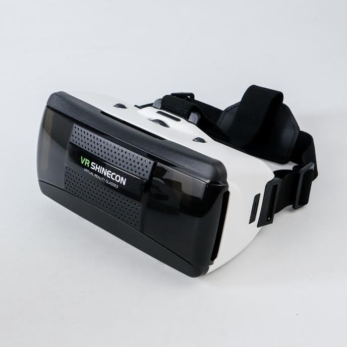 VR Box 3D IMAX Screen Kacamata Virtual Reality Glasses SC-G06B 4.7 - 6.1 Inch Black White