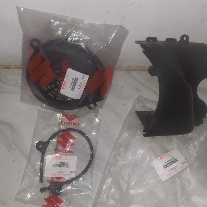 Cover kipas mesin dan cover mesin kanan Skywave