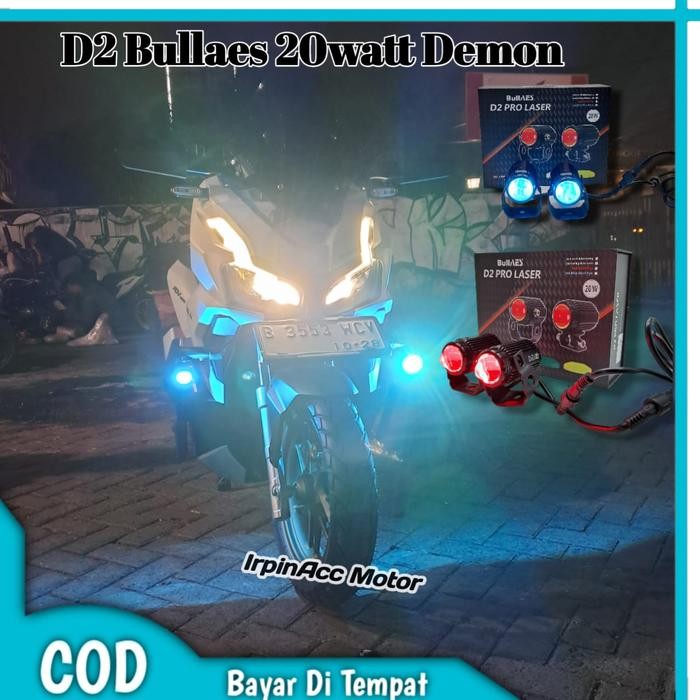 Bullaes 20watt Demon Lampu D2 Laser Bullaes 20wat Demon Ice Blue Dan M