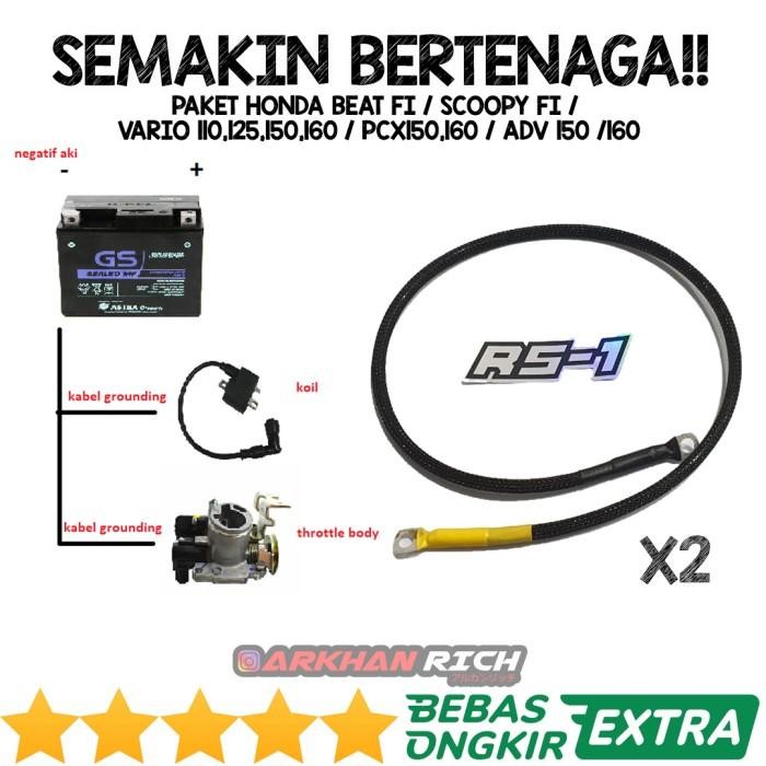 PAKET KABEL GROUNDING RS-1 KODE SG60 VARIO 125 150 160