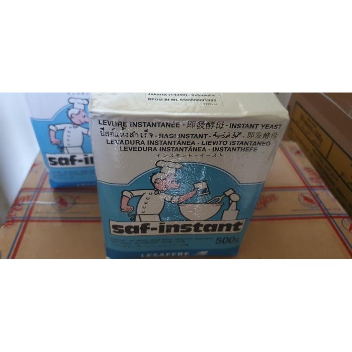 

New RAGI / YEAST SAF INSTANT BLUE 500GR