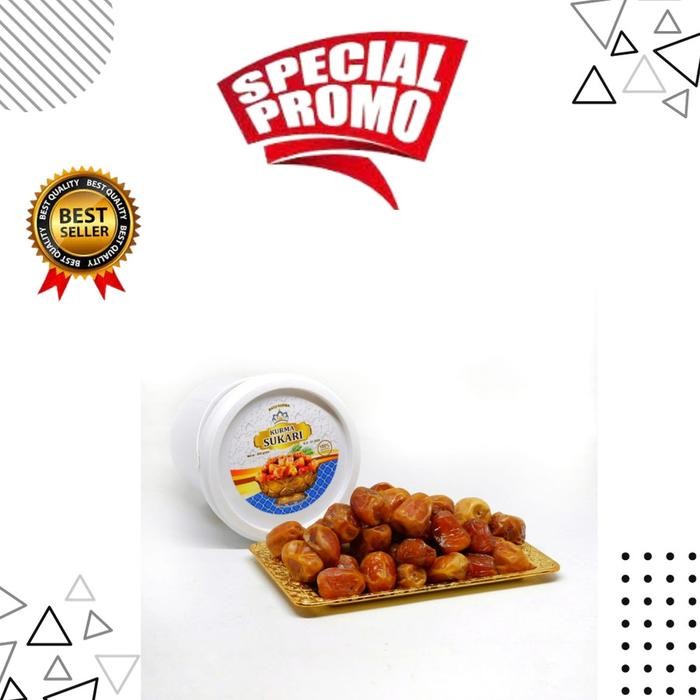 

New terlaris kurma ruthob sukari sukkari ember 850gr