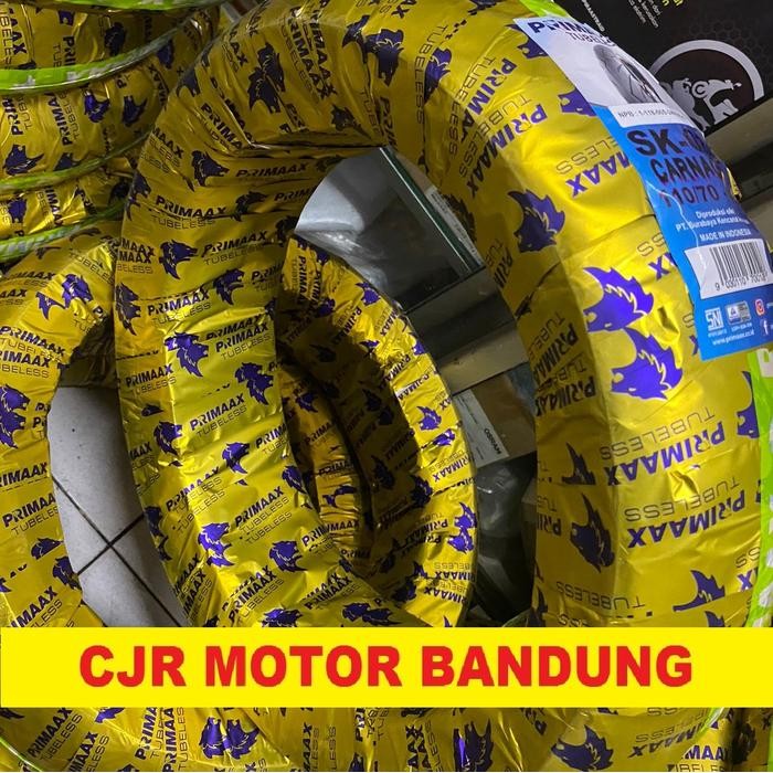 BAN PRIMAAX SK 03 RING 12 100/70 110/70 120/70 BAN DONAT MOTIF DIABLO TUBELESS MOTOR VESPA MATIC