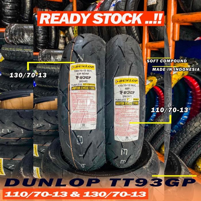 DUNLOP TT93 GP BAN MOTOR NMAX, POLYTRON FOX-R SOFT COMPOUND