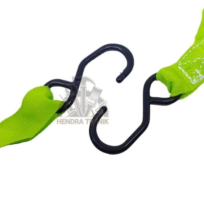 Expert RACHET TIE DOWN 1" 5M KECIL TALI KREK CARGO LASHING 1 INCI x 5M