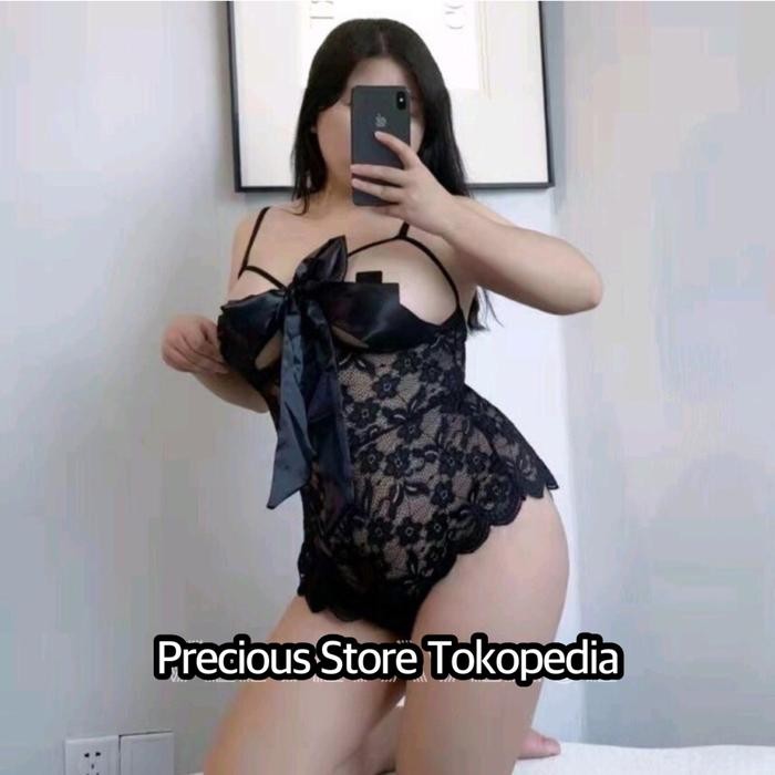 Lingerie Seksi Teddies Open Crotch Xl Bigsize Ayama Sexy Bodysuit