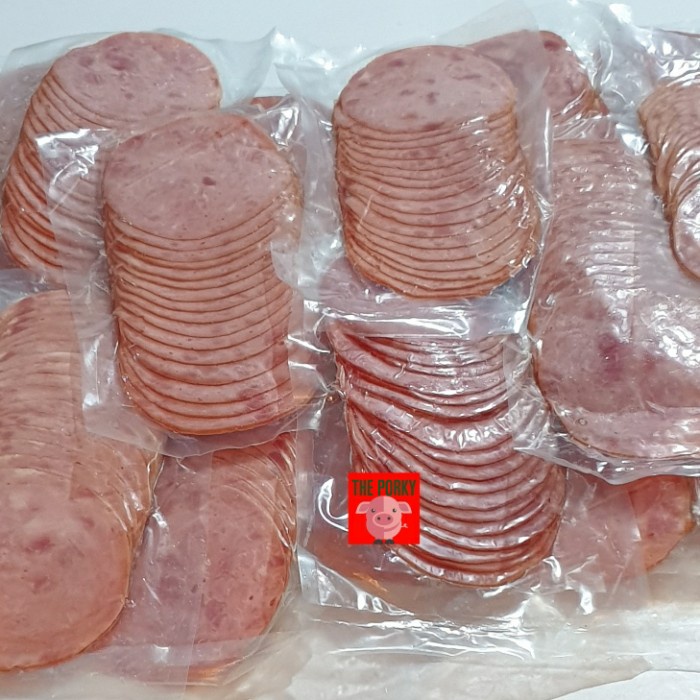 

SMOKED PORK HAM BALI NL @500GRAM KODE 1480