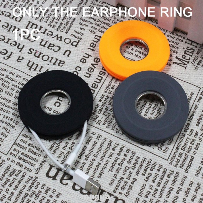 

Donut Silicone Magnetic Cable Winder Cord Keeper Organizer