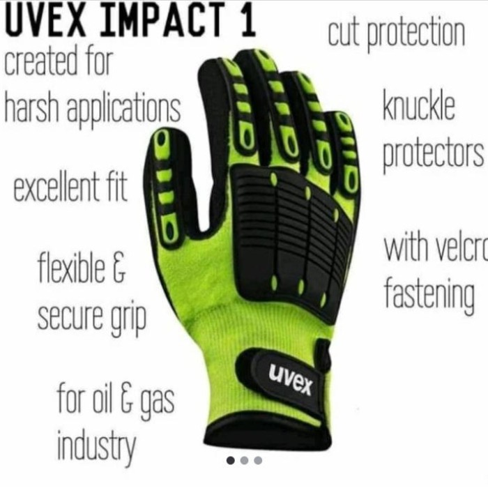 PROMO sarung tangan uvex synexco impact 1
