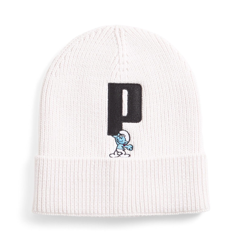 Puma Topi Kupluk X The Smurfs Beanie Warm White 024928 02
