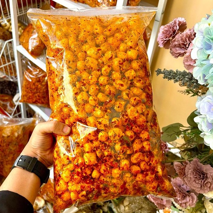 

CIMOL KERING 1 KG BUMBU PEDAS EKSTRA DAUN JERUK