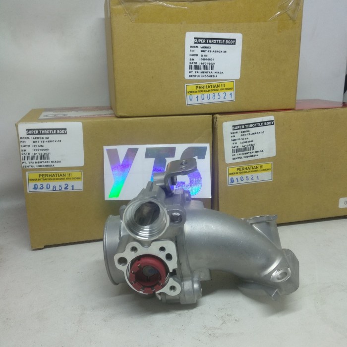 THROTTLE BODY/ TB BRT AEROX 155 LEXI 125 TB INTAKE UKURAN 30 32 36