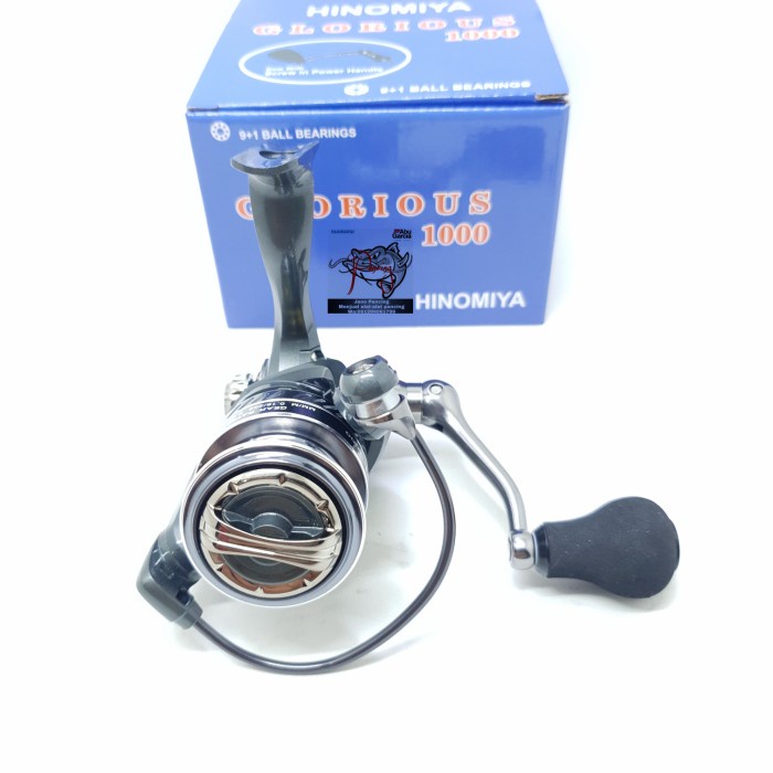 REEL HINOMIYA GLORIOUS 1000-3000 POWER HANDLE KODE 426