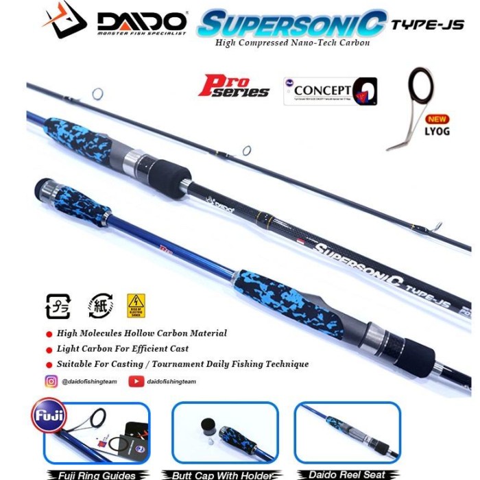 JORAN DAIDO SUPERSONIC PRO JS CARBON 180CM KODE 1003