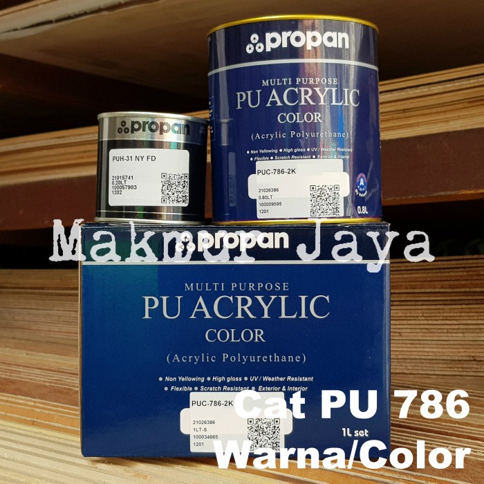 Propan PUC-786-2K Cat PU Polyurethane Warna Color
