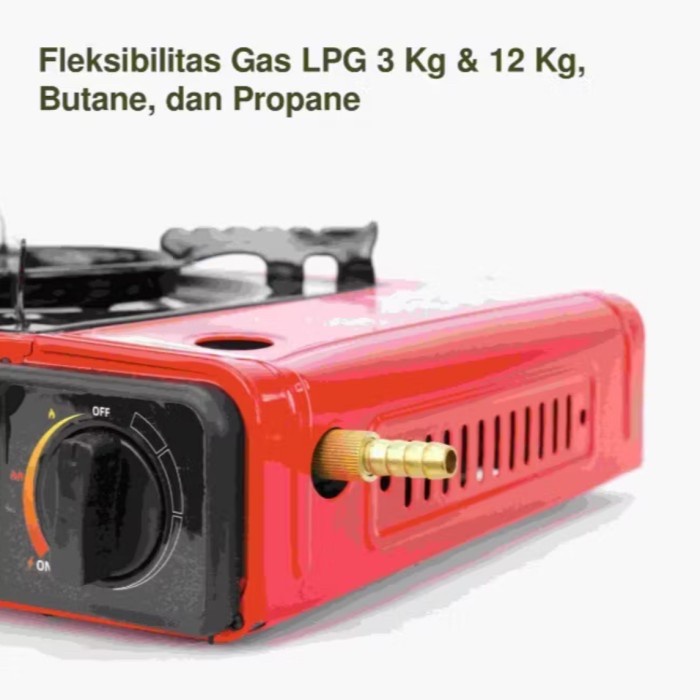 [ SANEX ] SANEX Kompor Portable 1 Tungku - 2in1