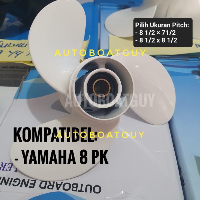 PROMO Propeller / Baling / Kipas Mesin Tempel Yamaha 6 - 8 -9.9 PK / HP