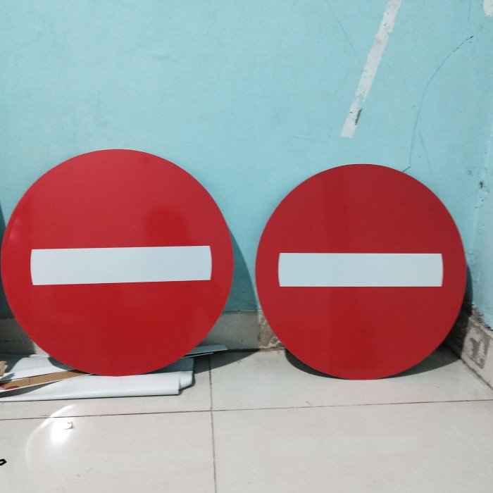

PROMO RAMBU LALU LINTAS LARANGAN UKURAN 40CM ALUMUNIUM COD