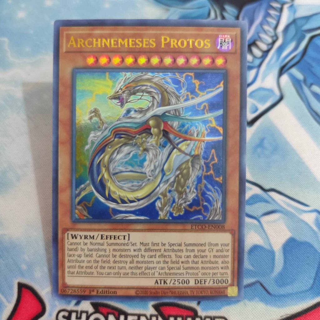 yugioh archnemeses protos ETCO ultra rare  original