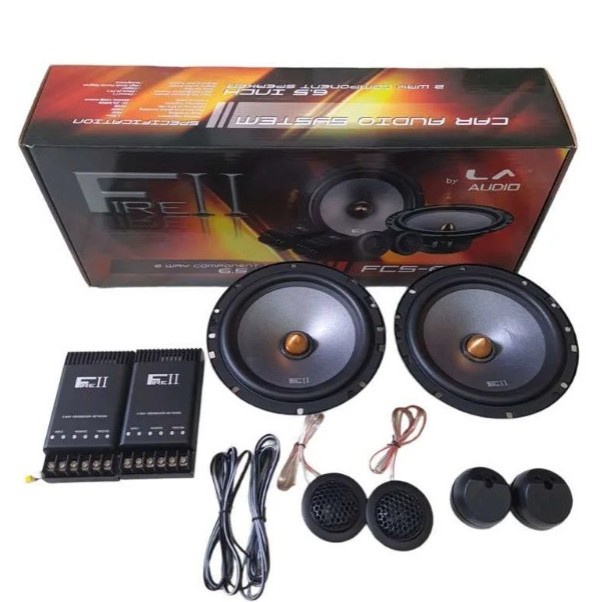 PROMO SPEAKER MOBIL LM AUDIO FIRE II SPEAKER SPLIT LM AUDIO 6.5 INCH
