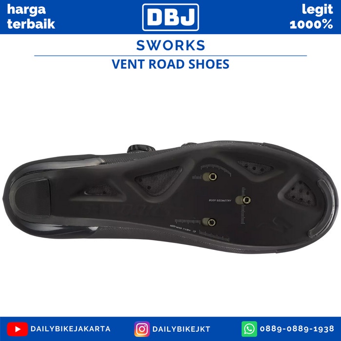 Sepatu Sepeda Roadbike Sworks Vent Sepatu Cleat Roadbike