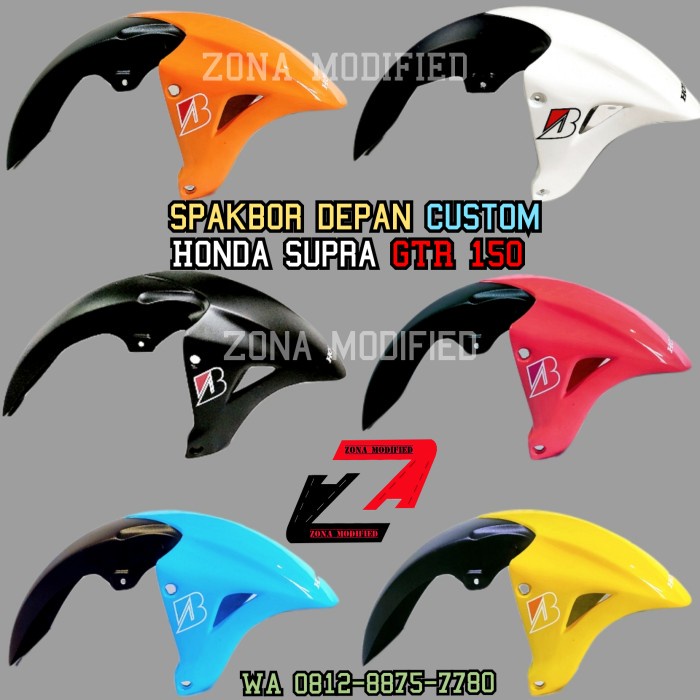 Spakbor Depan Custom Honda Supra Gtr 150