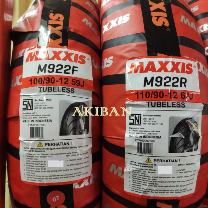 Ban Maxxis 110/90-12 Ban Scoopy 110 90 12 Ring 12 Tubeless