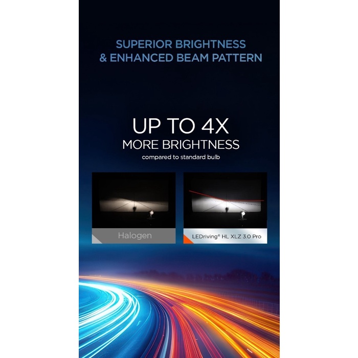 OSRAM LED H4 XLZ NEW GEN GARANSI - LAMPU DEPAN LED H4 MOBIL OSRAM NEW