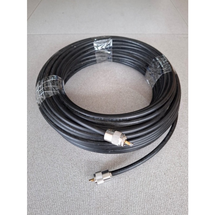 Kabel Antina Coaxial Antena Rg 58 Kabel Rg-58 RG58 HT Rig Pemancar 15m