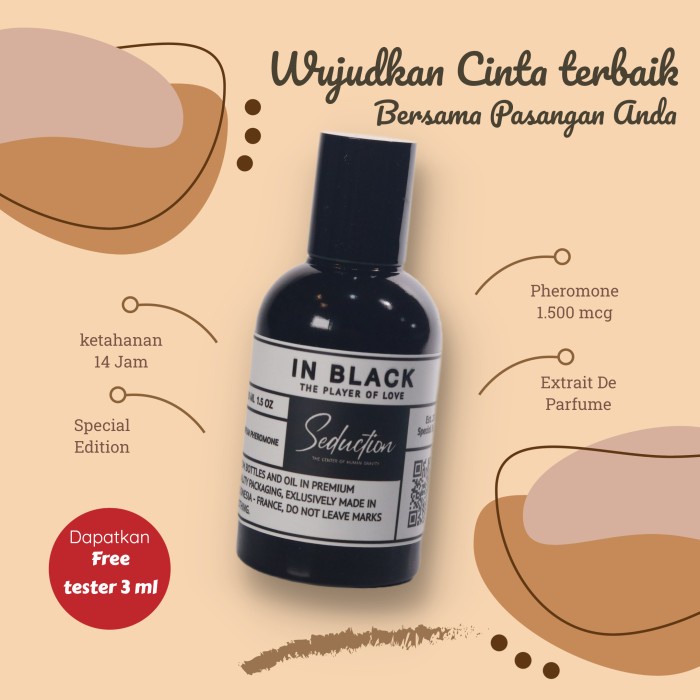 Seduction In Black ( The Player Of Love ) 35 Mili Parfum Peromone