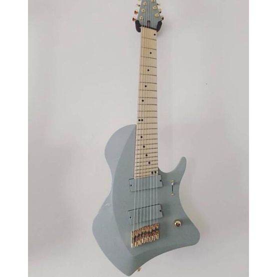 HAL Updated Custom 8 String Fanned Fret Electric Guitar, 24 frets, custom hardware Professional Guit