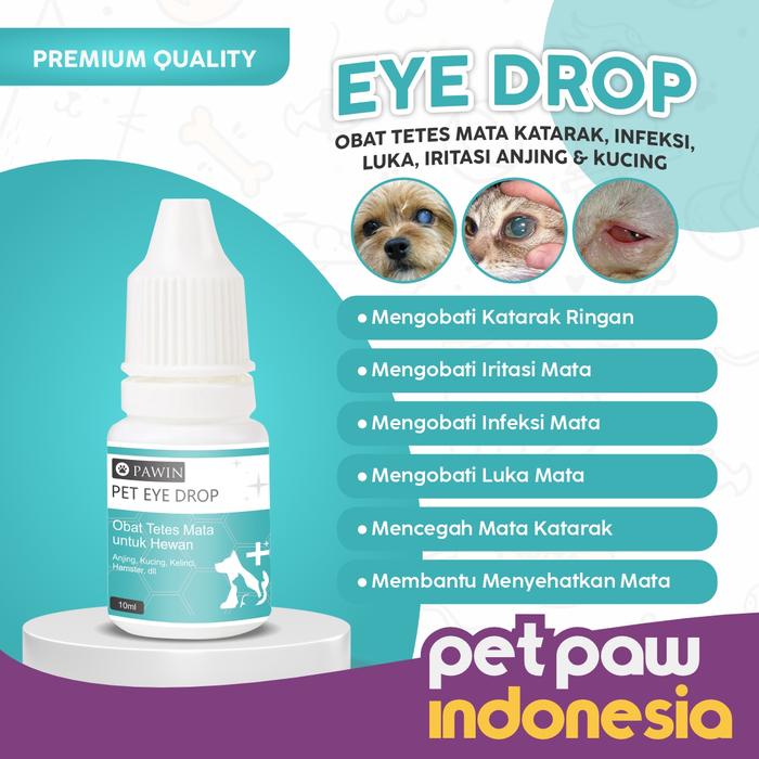 OBAT TETES MATA LUKA KATARAK ANJING KUCING OBAT MATA IRITASI MATA KODE 1223