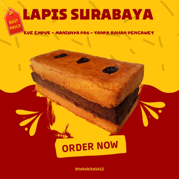 

KUE LAPIS SURABAYA PREMIUM 22 X 11 KODE 641
