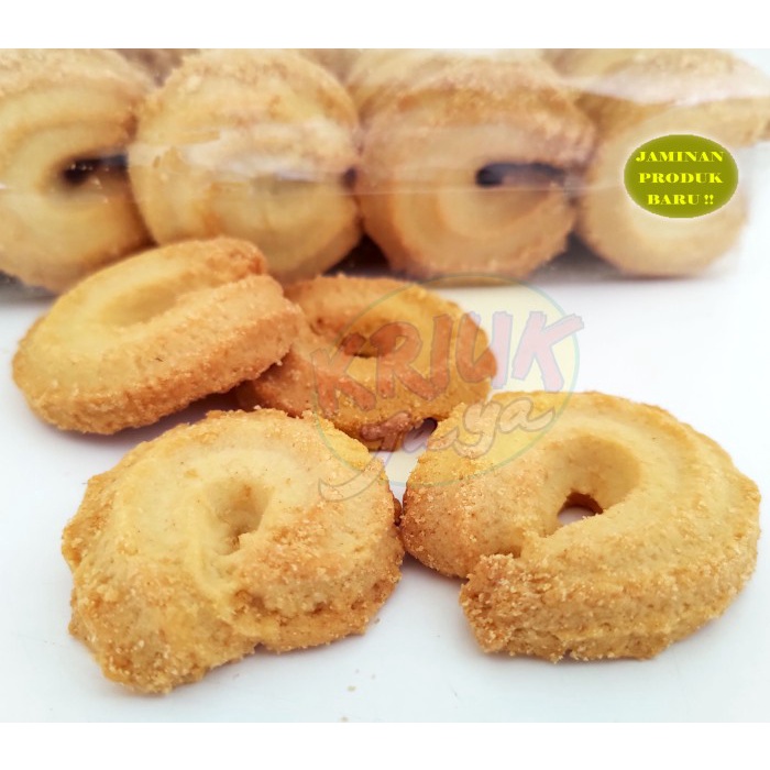

KUE BUTTER COOKIES VANILLA RING KODE 151