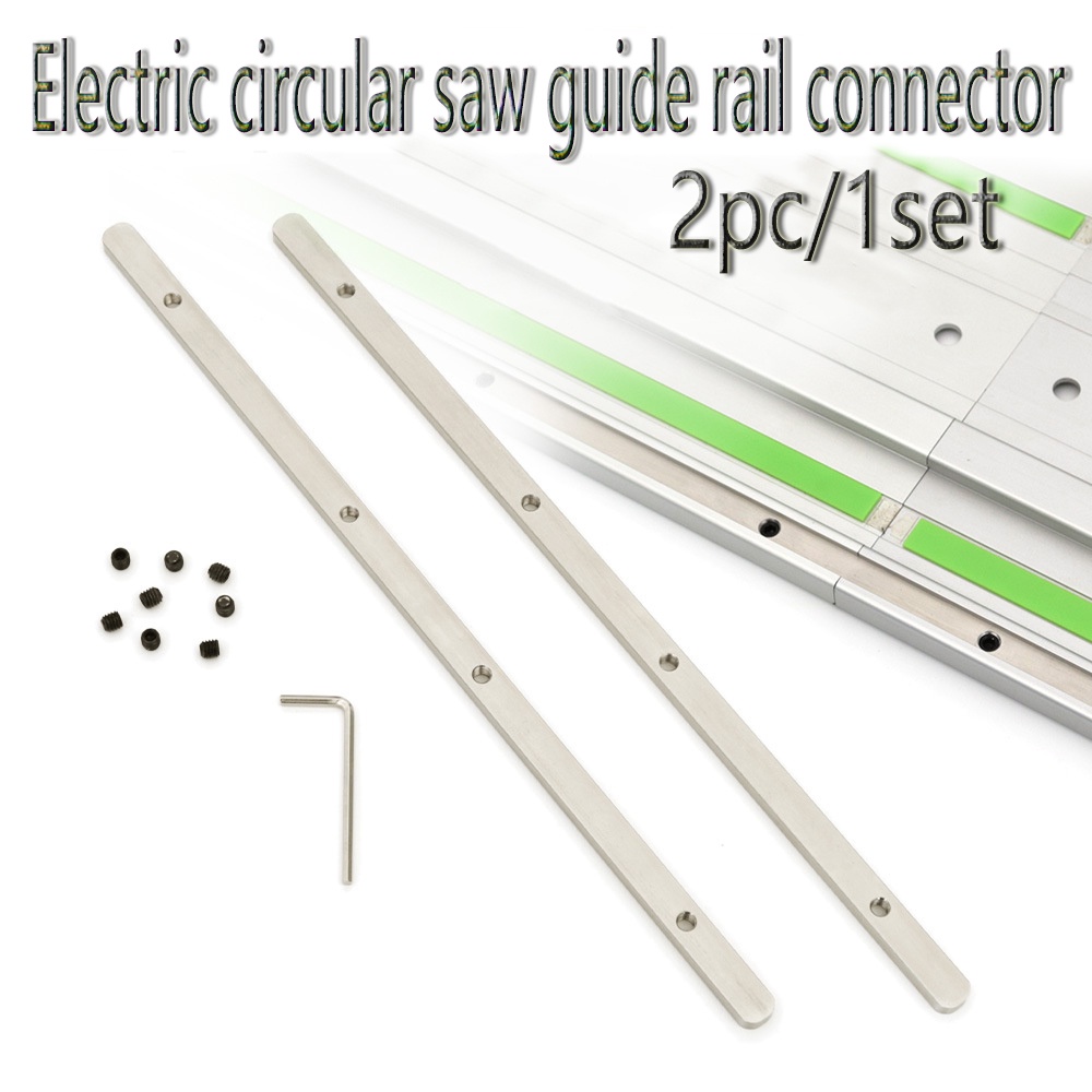 ALLEN Track Saw Guide Rail Connector Set Replacement Wooden Board Cutting Guide Rail Connector for C