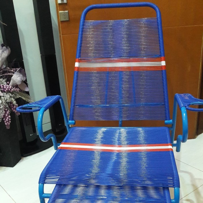 Bisa Gosend [Ready] Kursi Malas/Kursi Santai/Kursi Tali/Kursi Plastik