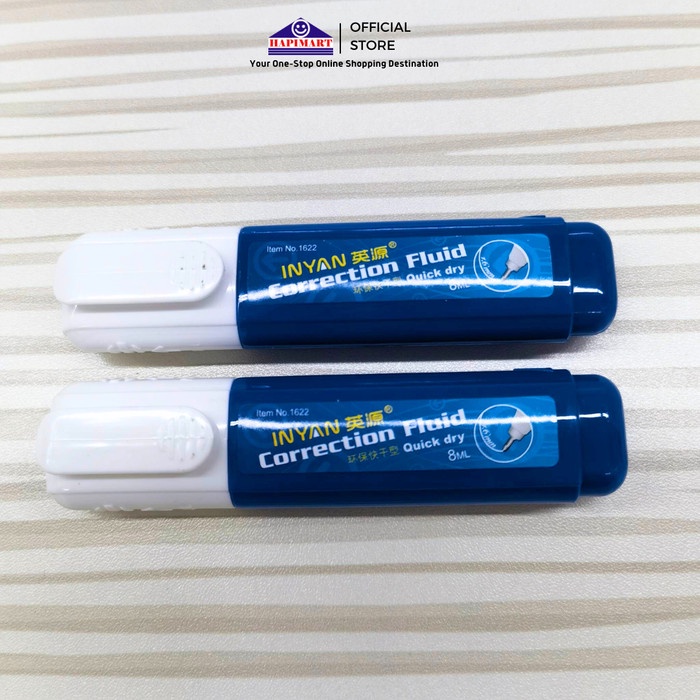 

Tip Ex Cair Inyan Correction Fluid Pen Quick Dry Tip-ex Kertas 8ML