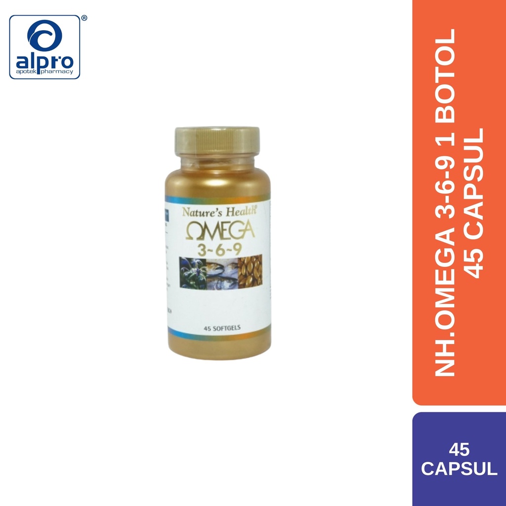 Nature'S Health Omega 3-6-9 45S