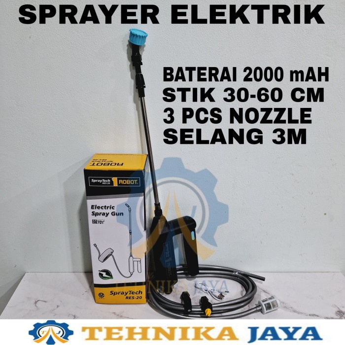 Sprayer Elektrik Robot RES 20 Alat Semprot Tanaman Sprayer Cordless