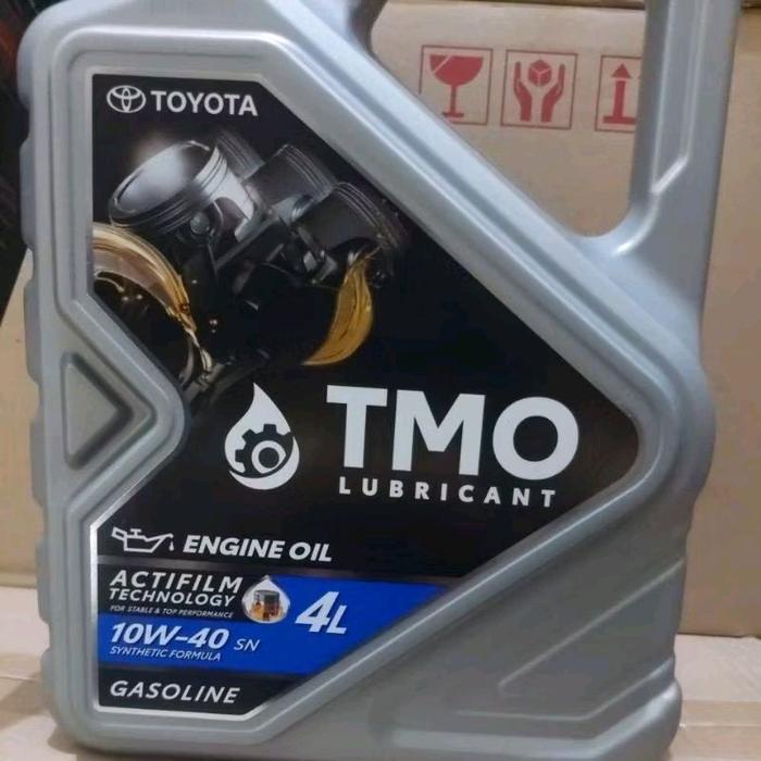 oli mobil TMO toyota 4 liter bensin 10W-40 galon