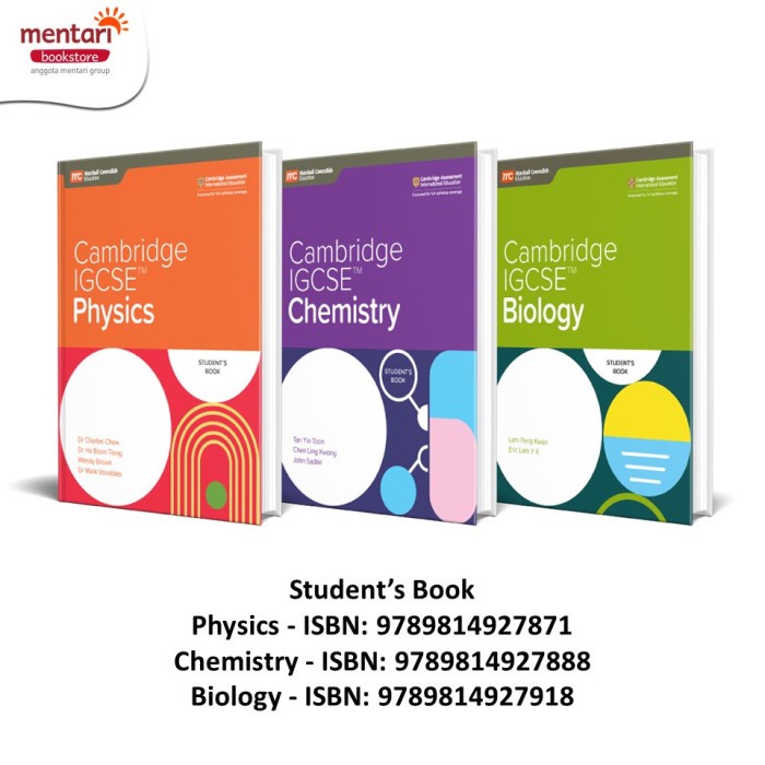 

TERBARU Buku Sains SMA - Marshall Cavendish Education IGCSE