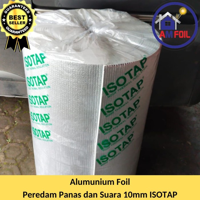 Alumunium Foil Atap Foam 10mm - Alumunium Foil Metalized Foam 10mm