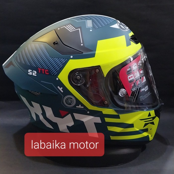 Helm Kyt Tt Course Fuselage Kyt Ttc Motif Full Face