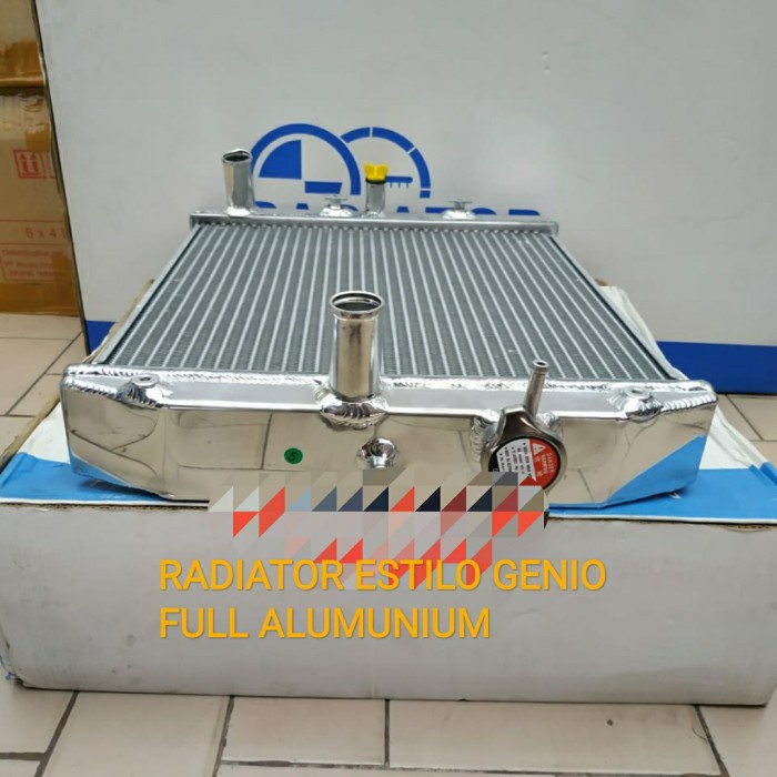 Radiator Full Aluminium 2Ply Estilo Genio Ferio Manual