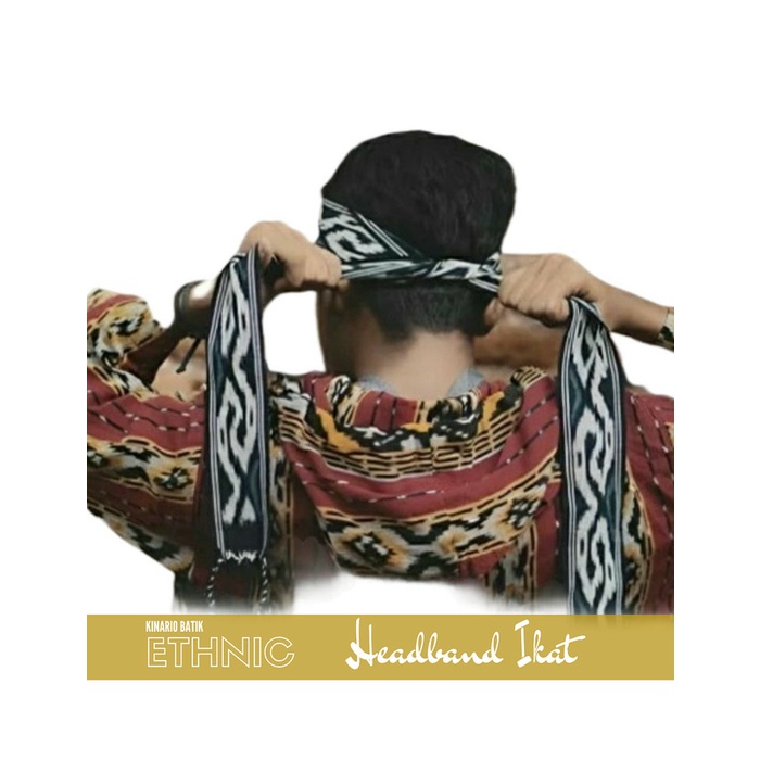 Scarf Kinario Ikat Kepala Tenun Ikat Premium Motif Ntt Special Edition